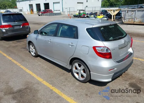 2009 Toyota Matrix S from USA, damaged, VIN 2T1LE40E49C004962